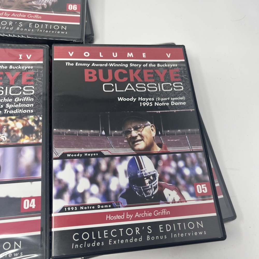 Ohio State Buckeye Classics: Volumes 1-6 DVD Lot Collectors Edition New - Picture 6 of 7